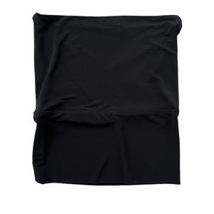 FRANCO MIRABELLI | Strapless Tube Top with Lettuce Detailing